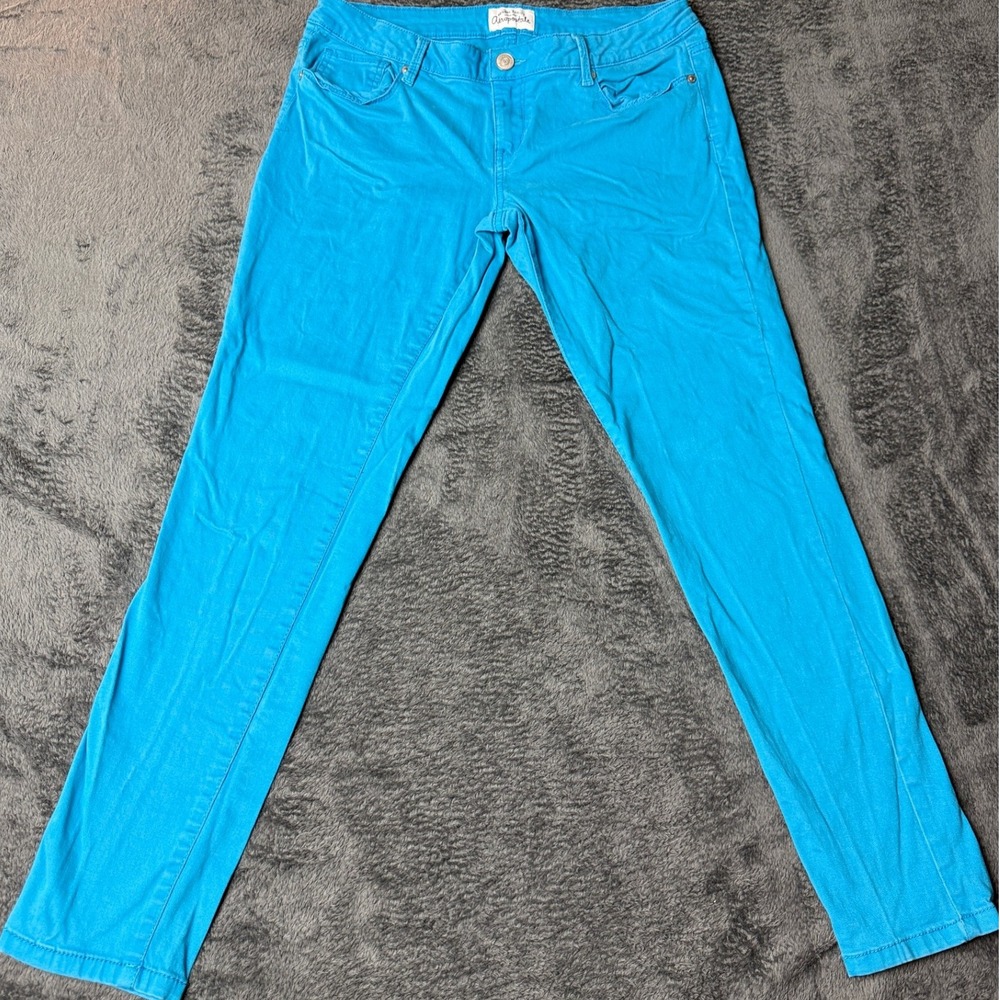 Aeropostale Womens Blue Denim‎ Feel Stretch Jeans Pants